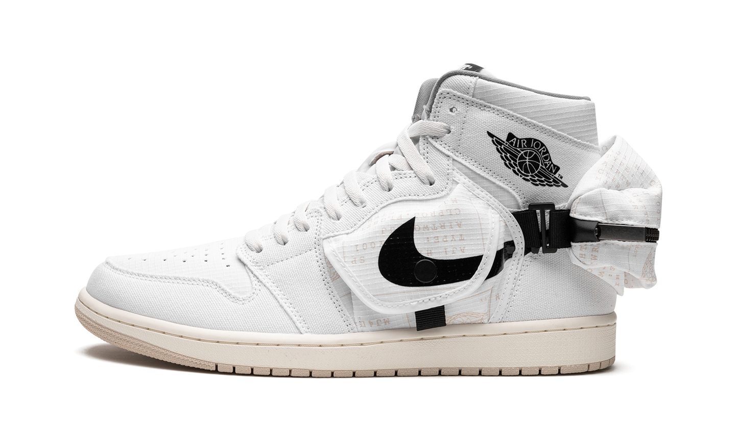 Air Jordan 1 Utility WHITE BLACK DO8727 100