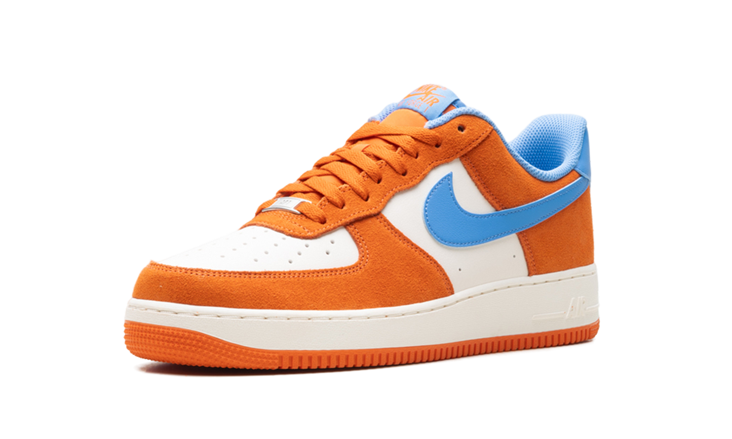 Nike Air Force 1 '07 LV8 "Safety Orange / University Blue" FQ8714 800
