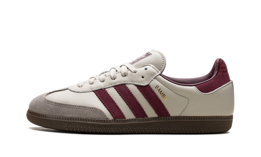 Adidas Samba OG "Putty Grey Maroon" ID1482
