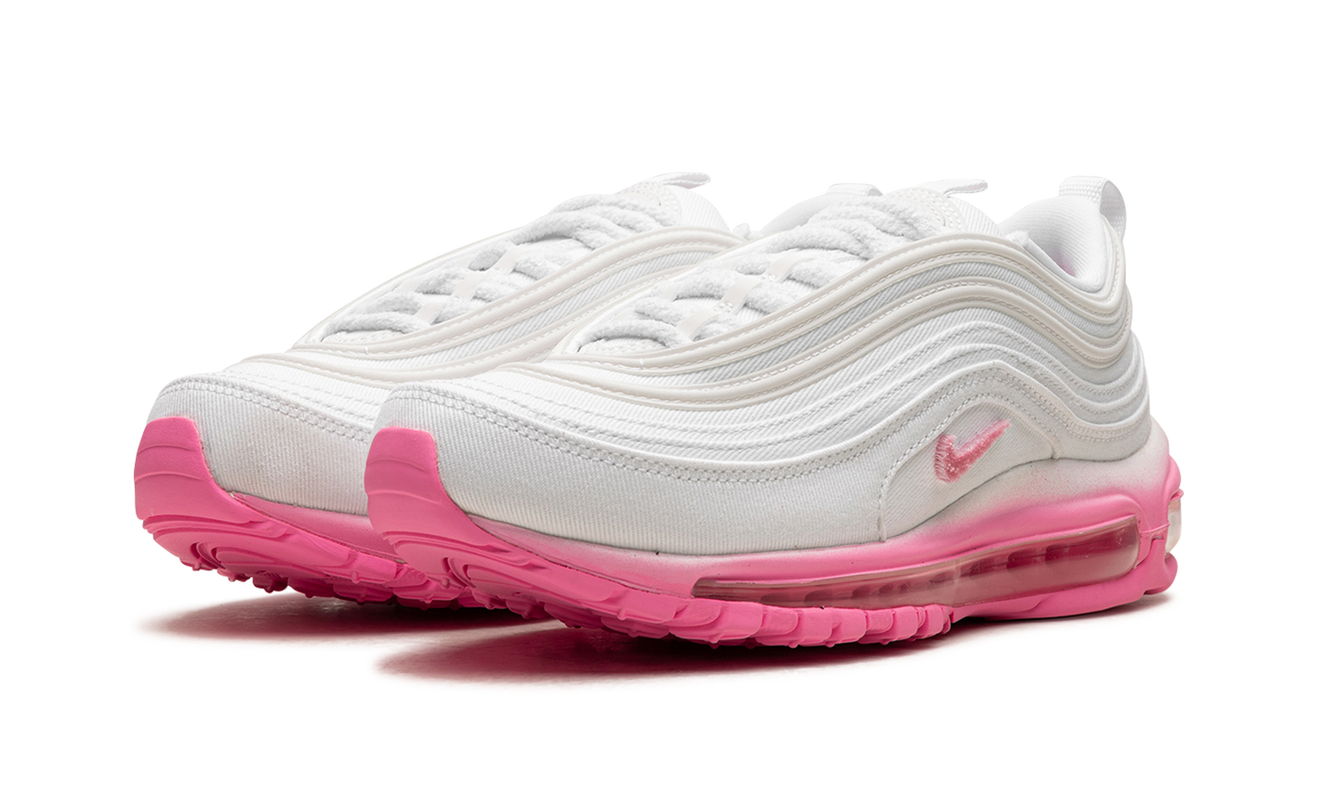 Nike AIR MAX 97 WMNS "White Canvas / Pink Chenille" FJ4549 100