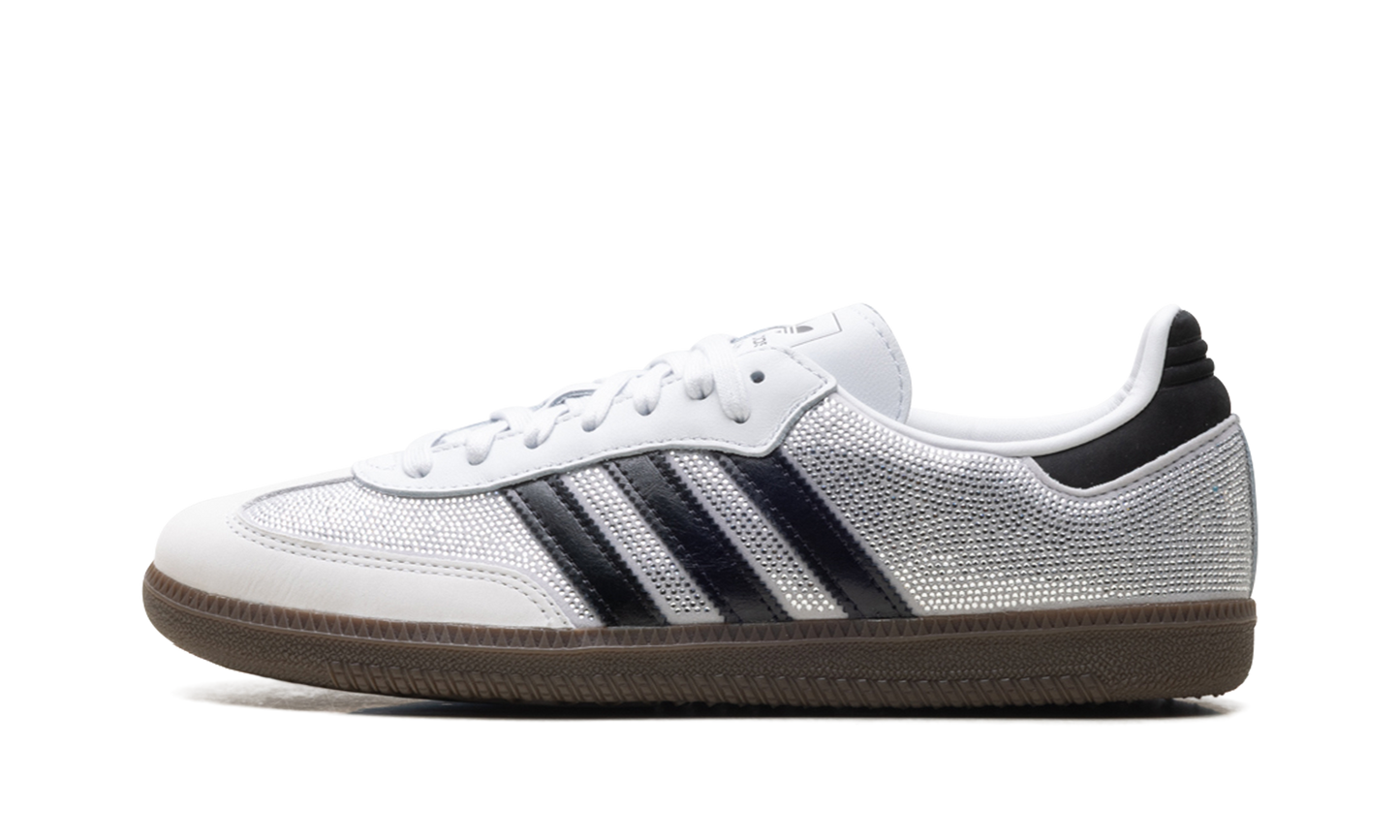 Adidas Samba OG WMNS "Rhinestone Crystal White Silver" IH9055