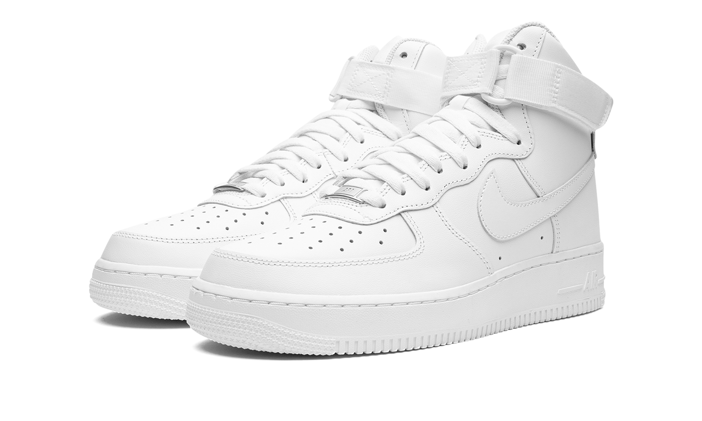 Nike AIR FORCE 1 HIGH MNS WMNS Triple White DD9624 100