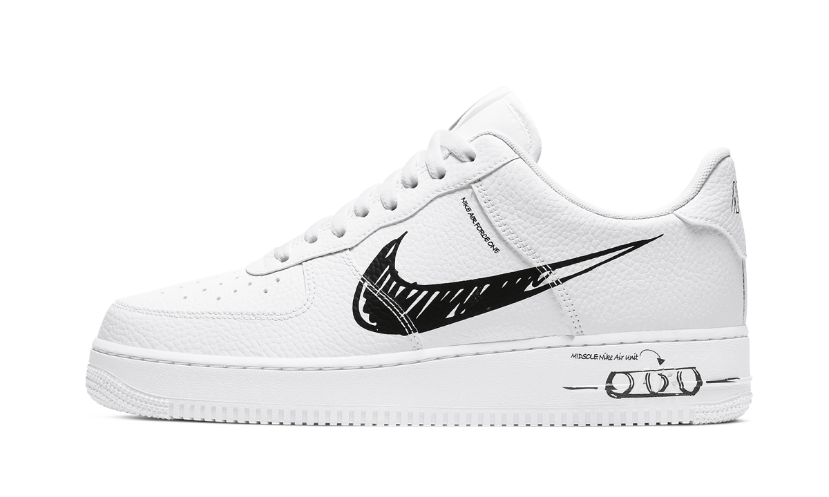 Nike Air Force 1 Low "Sketch Pack - Black" CW7581 101