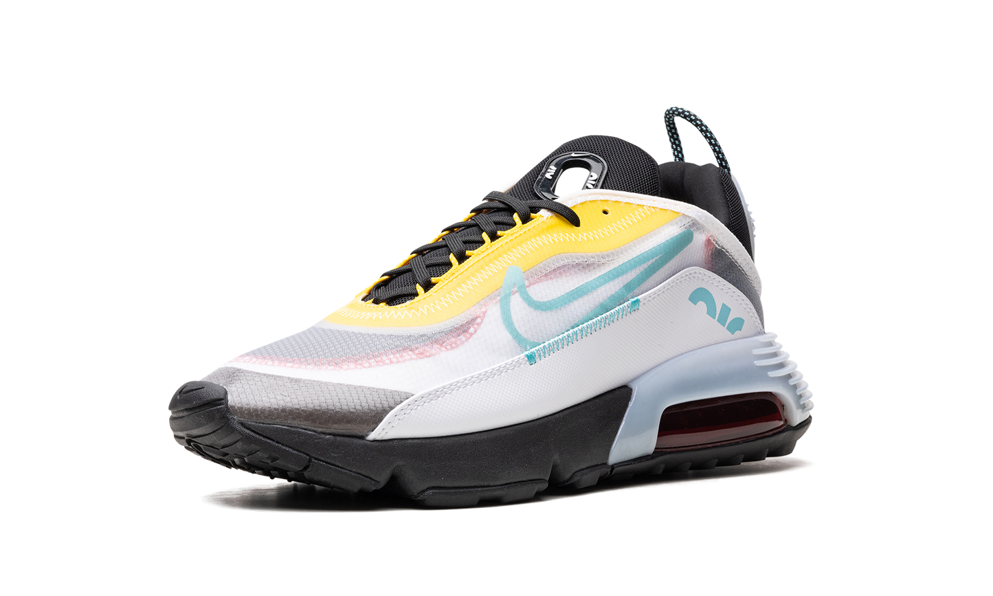 Nike Air Max 2090 "White Speed Yellow Bleached Aqua"
