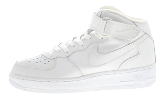 Nike Air Force 1 Mid "Triple White" 624039 117