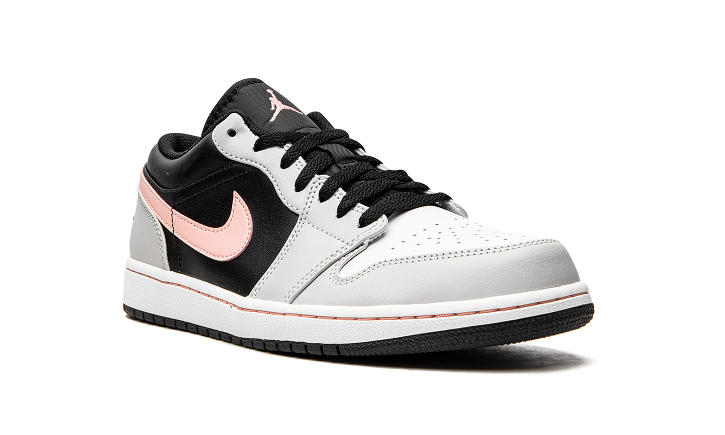 Air Jordan 1 Low Black Grey Coral 553558 062