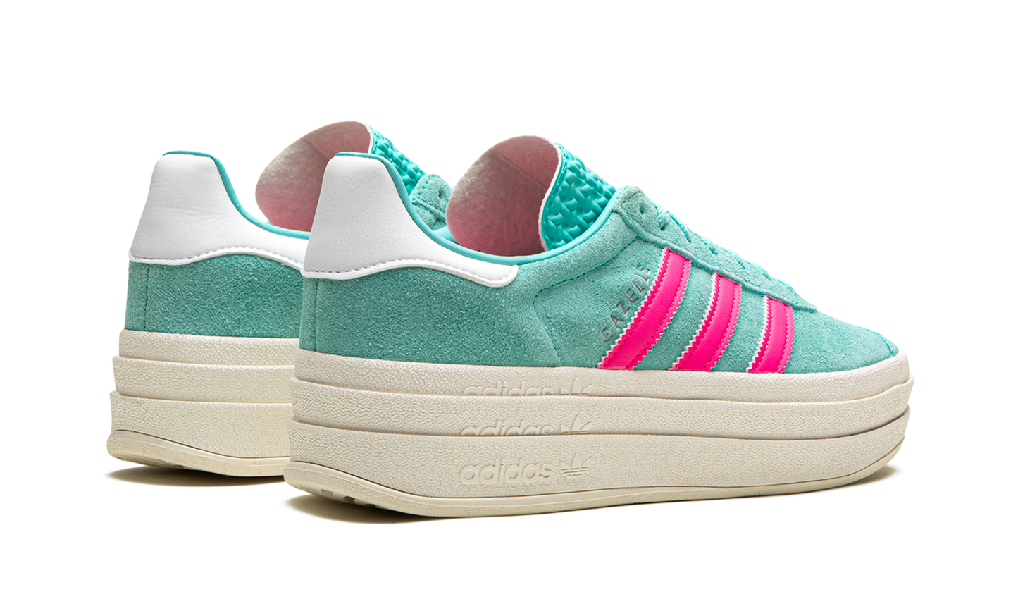 Adidas GAZELLE BOLD WMNS "Flash Aqua / Lucid Pink" ID7026