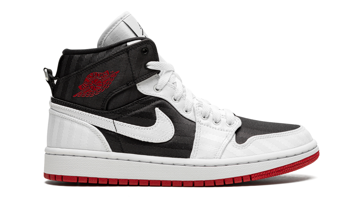 AIR JORDAN 1 MID SE UTL WMNS White / Black / Gym Red DD9338 016