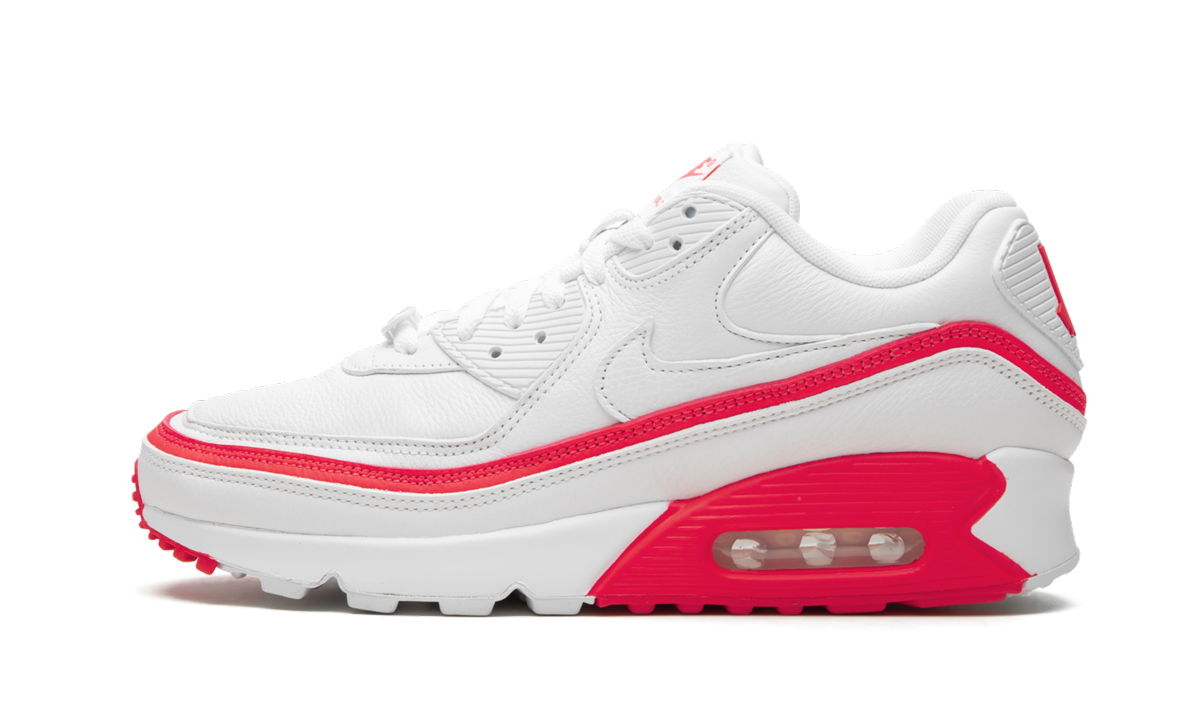 Nike Air Max 90 / UNDFTD "Undefeated White/Red" CJ7197 103