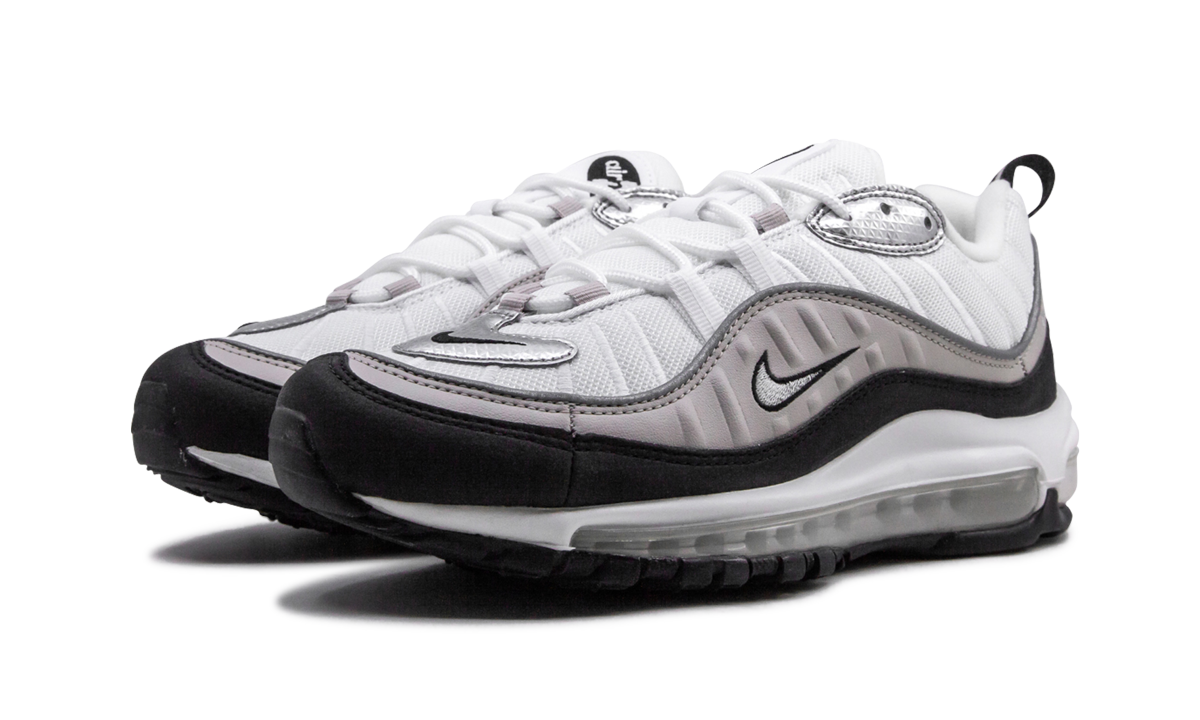 Nike AIR MAX 98 WMNS "White/Metallic Silver" AH6799 116