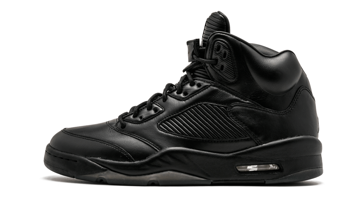 Air Jordan 5 Retro Prem Black 881432 010