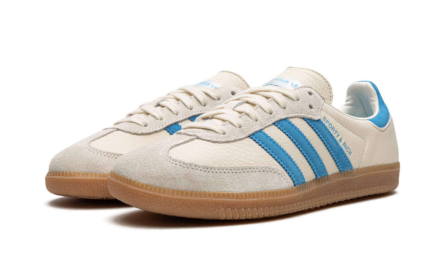 Adidas Samba "Sporty & Rich - Cream Blue" IE7096