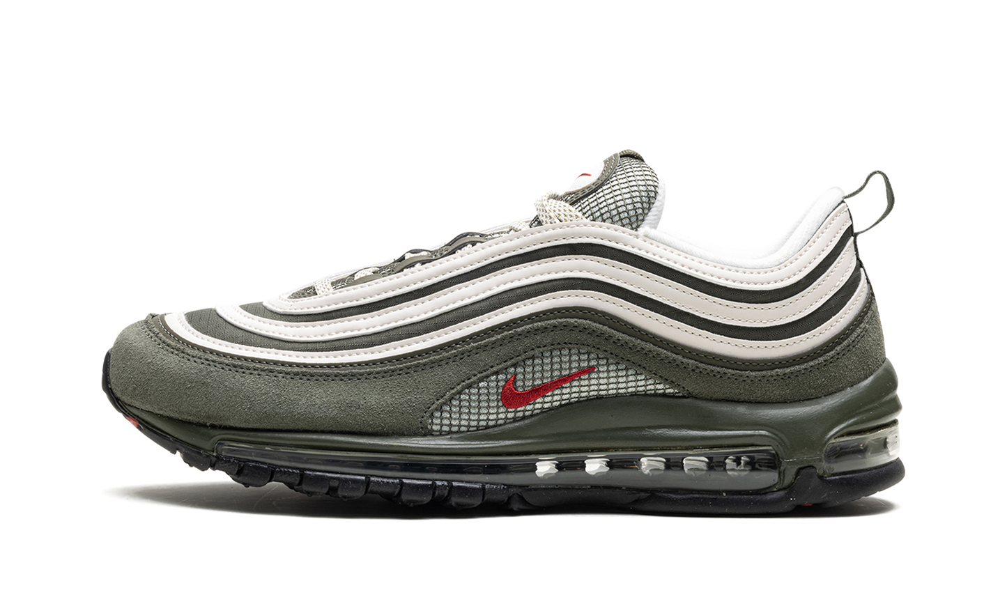 Nike Air Max 97 "Cargo Khaki / Rugged Orange" FB9619 001