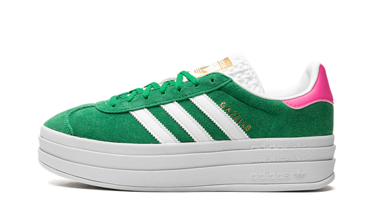 Adidas Gazelle Bold WMNS "Green Lucid Pink" IG3136