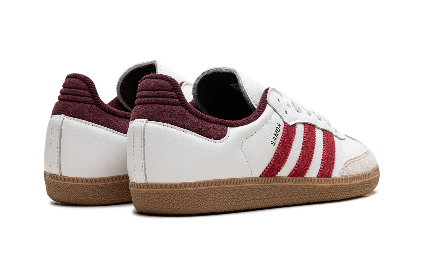 Adidas Samba OG "Core White Better Scarlet" JI3201