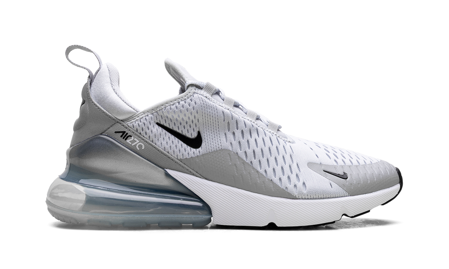 Nike Air Max 270 WMNS "Pure Platinum Light Smoke Grey Metallic Silver Black" AH6789 018