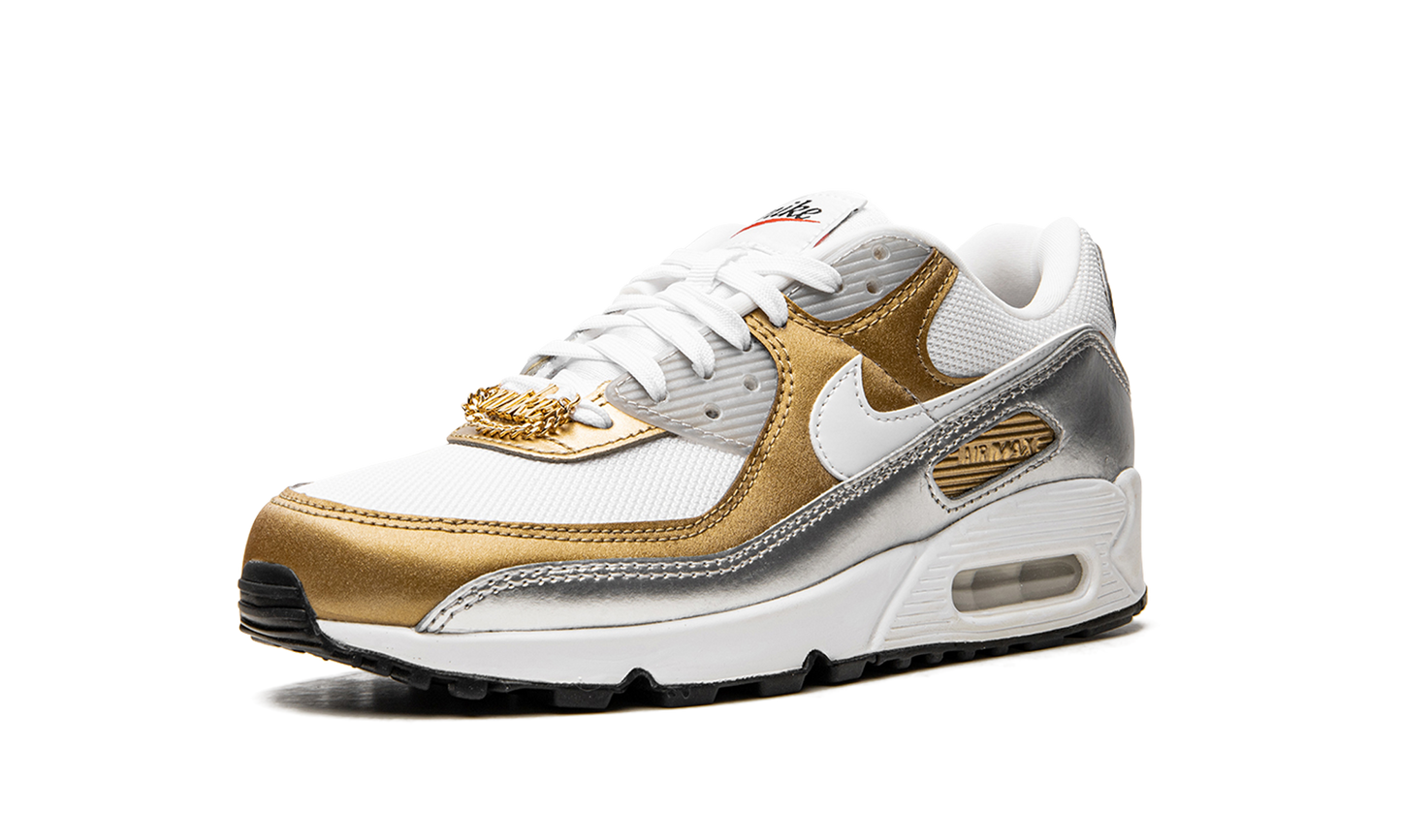 Nike AIR MAX 90 SE MNS WMNS "Metallic" DJ6208 100