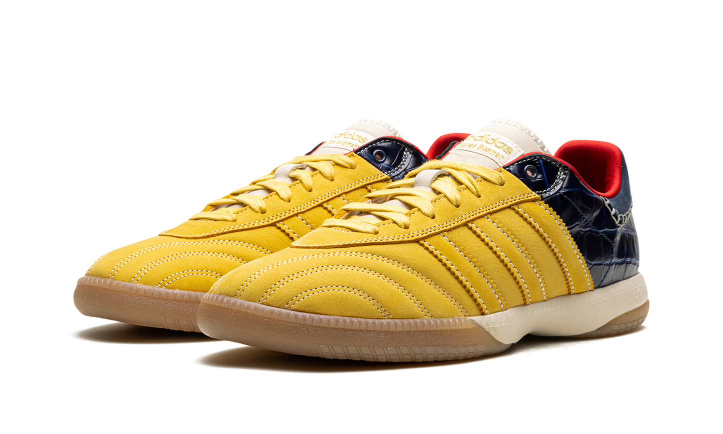 Adidas Samba Millenium "Wales Bonner - Fade Gold / Navy Croc" IH8407