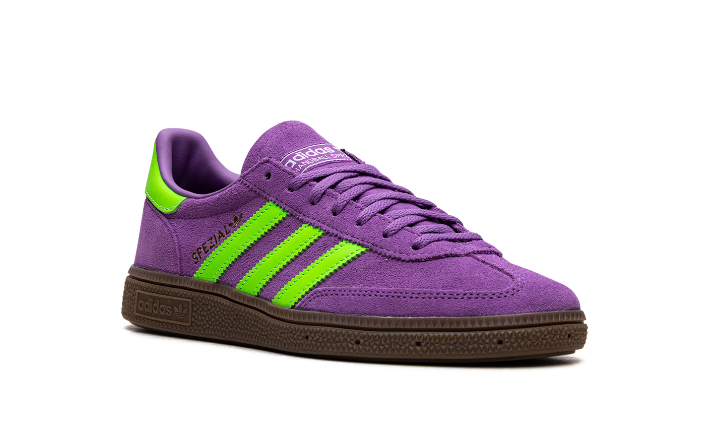 Adidas Handball Spezial Elastic WMNS "Active Purple Solar Green" JS0251