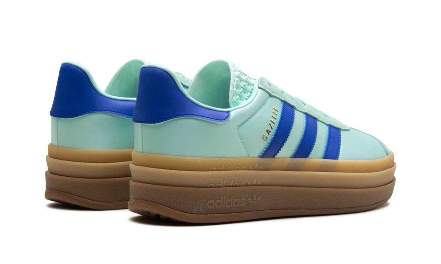 Adidas Gazelle Bold WMNS "Clear Mint Lucid Blue Gold Metallic" JI2702