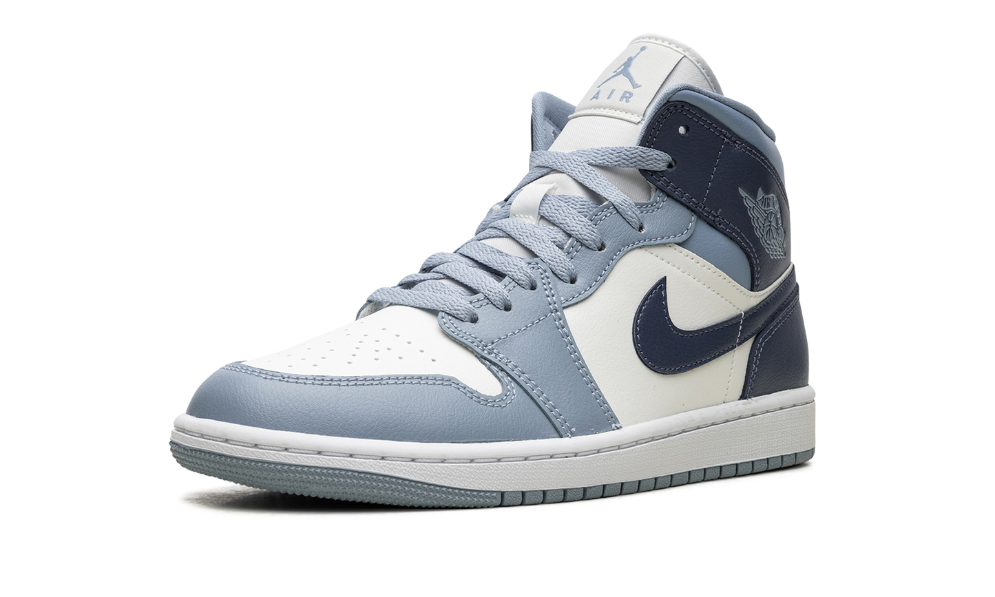 AIR JORDAN 1 MID WMNS Two-Tone Blue BQ6472 140
