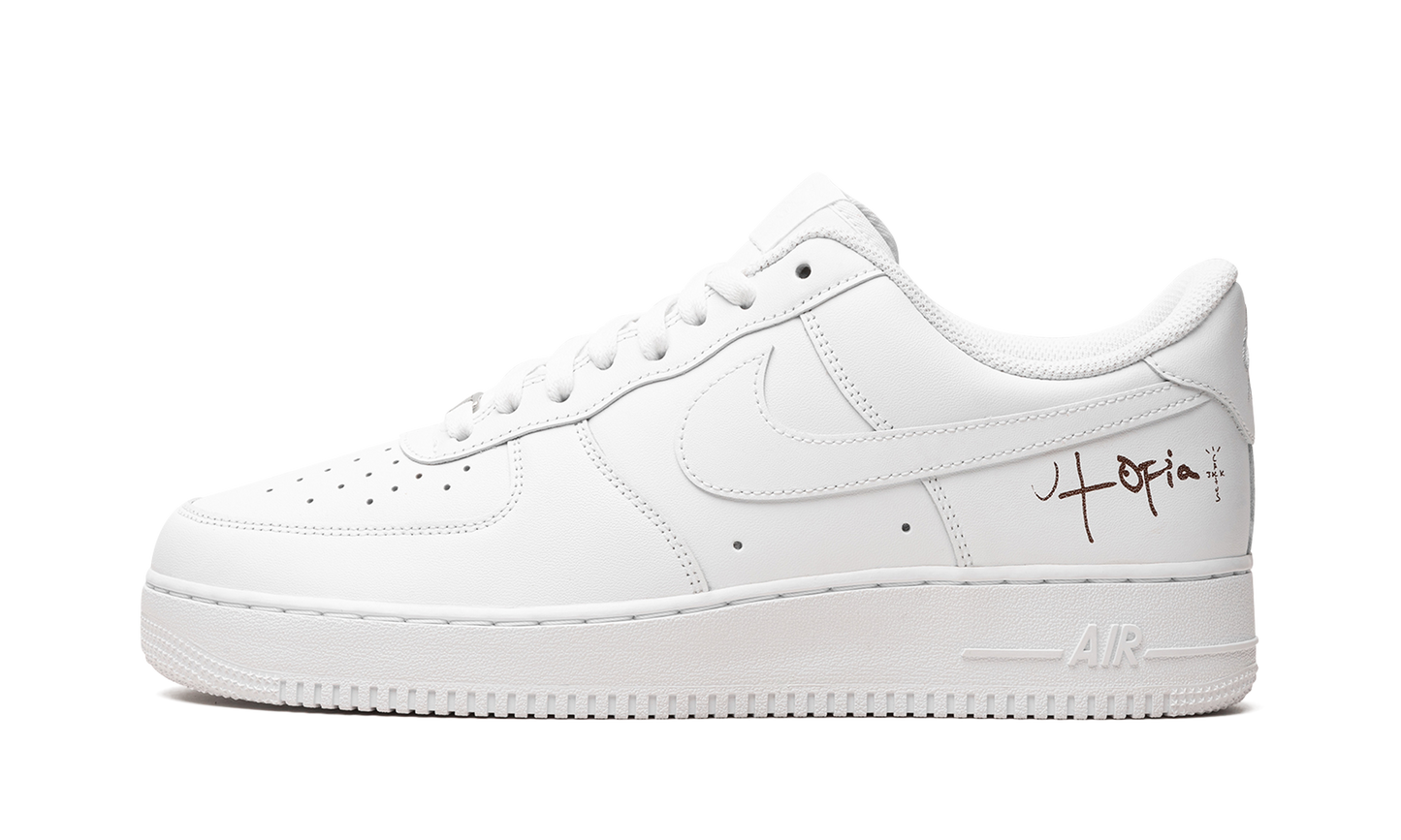 Nike AIR FORCE 1 LOW '07 WMNS Travis Scott Cactus Jack Utopia Edition - White DD8959 100 UTOPIA