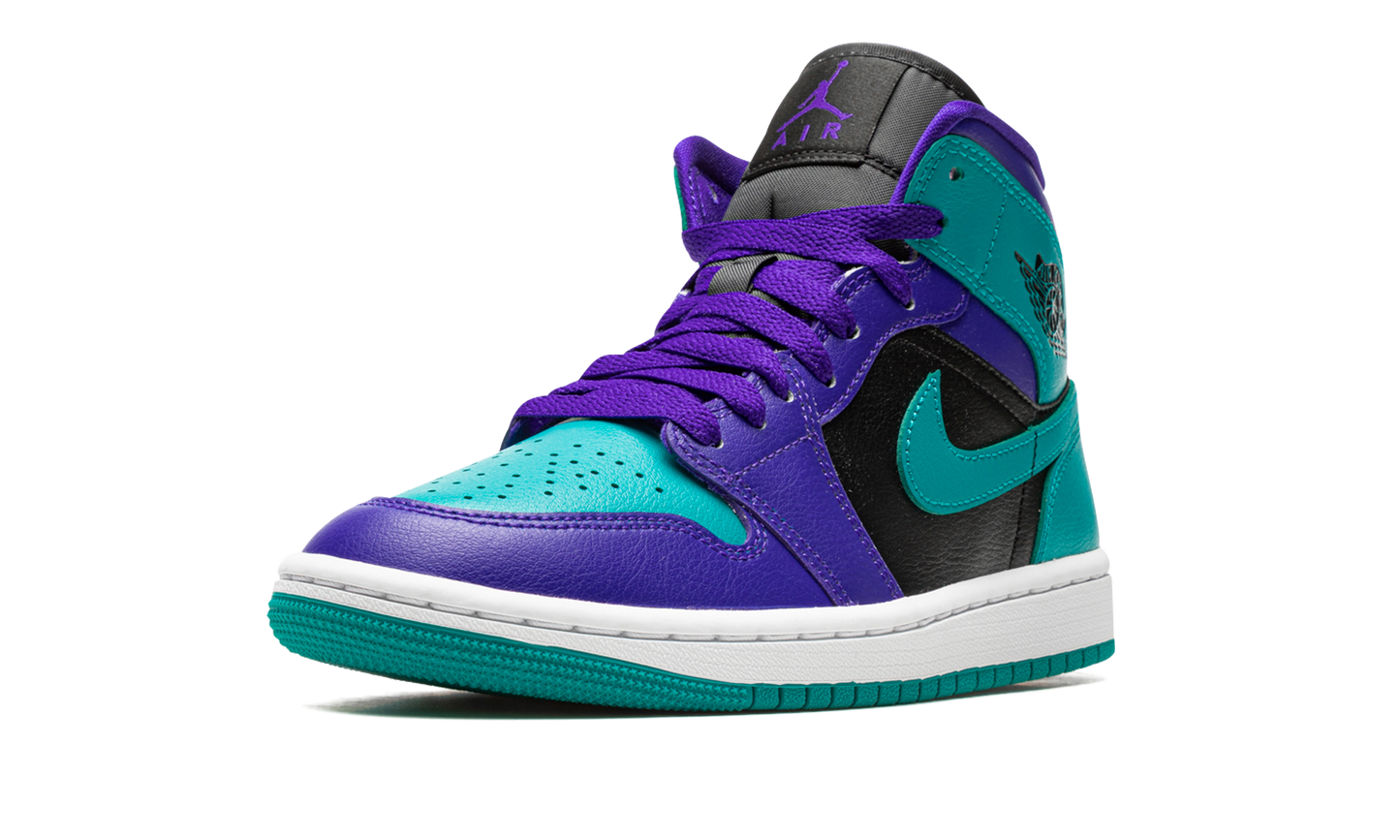 AIR JORDAN 1 MID WMNS Black Grape BQ6472 502