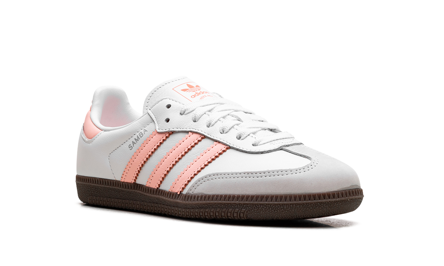 Adidas Samba OG WMNS "White Clear Orange Gum" JH5687
