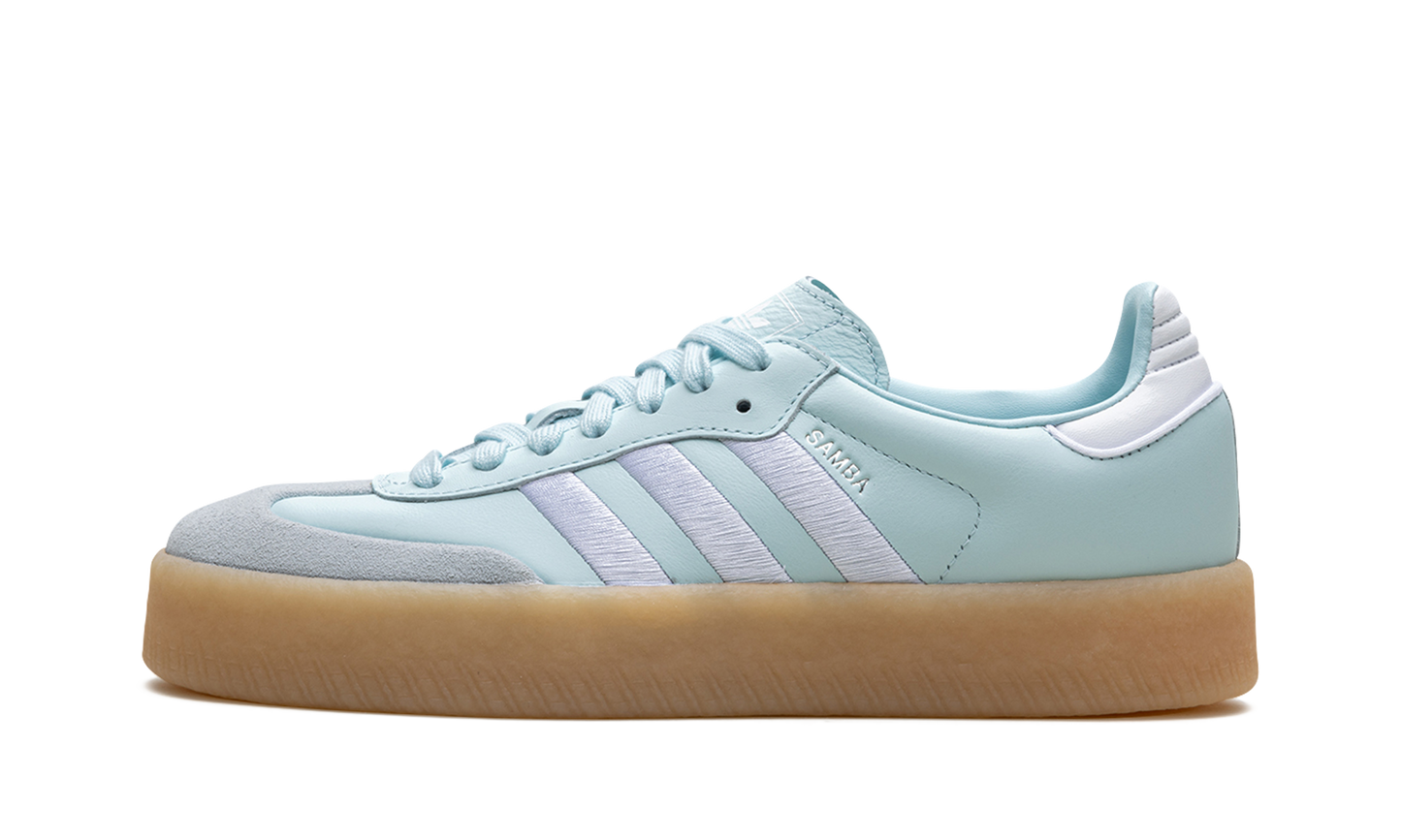 Adidas Sambae WMNS "Almost Blue Silver Metallic Gum" ID0435
