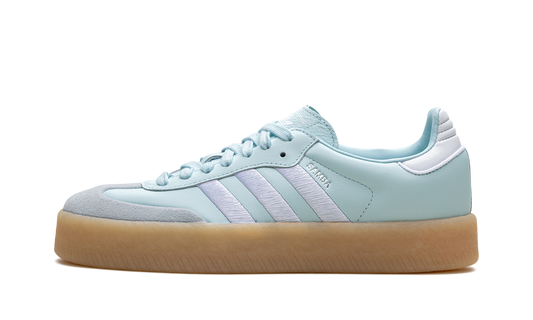 Adidas Sambae WMNS "Almost Blue Silver Metallic Gum" ID0435