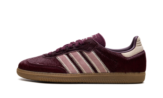 Adidas Samba OG WMNS "Maroon Sand Strata Pony" JP5330