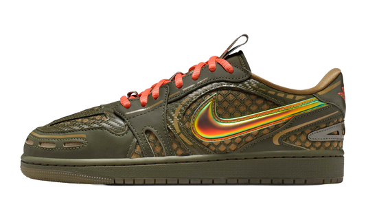 Jordan 1 Low Method of Make V3 WMNS Brown Kelp Cargo Khaki HQ2186-300