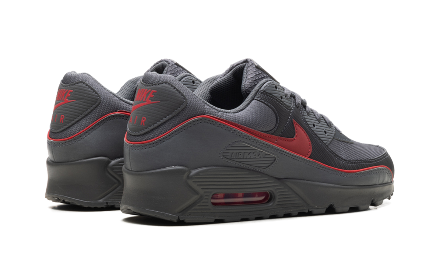 Nike Air Max 90 Premium "Iron Grey University Red" HV4517 001
