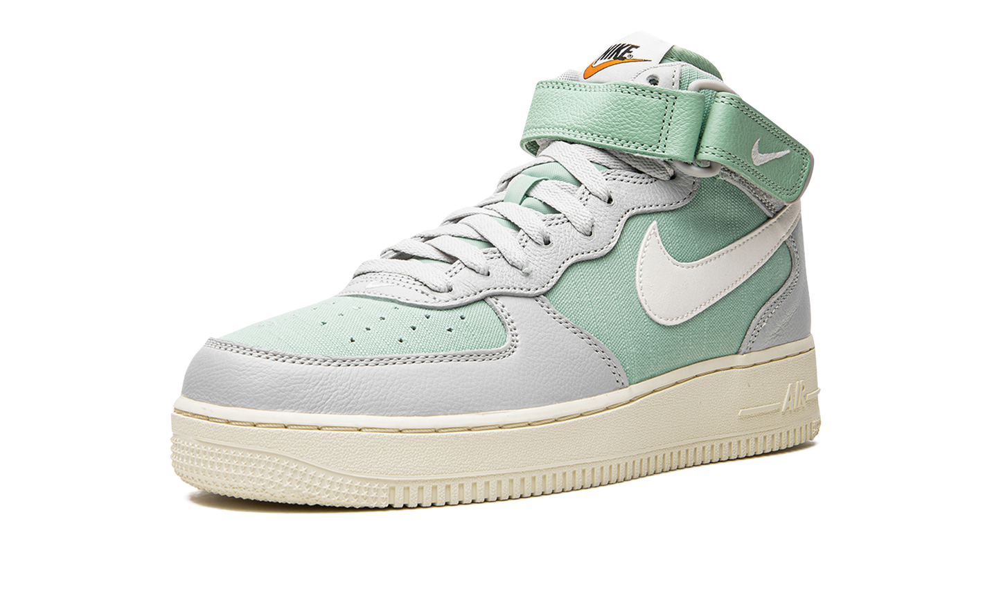 Nike Air Force 1 Mid '07 LX "Grey Fog Enamel Green" DQ8766 002