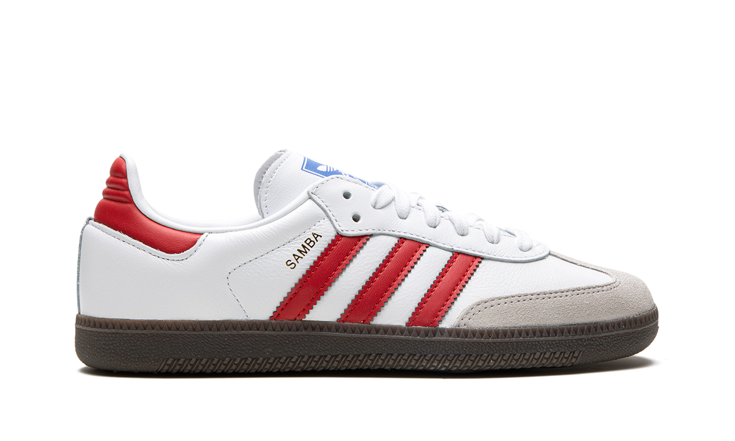 Adidas Samba OG "White / Better Scarlet" IG1025