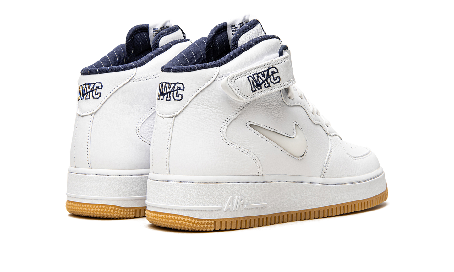 Nike Air Force 1 Mid Jewel QS "NYC - Yankees" DH5622 100