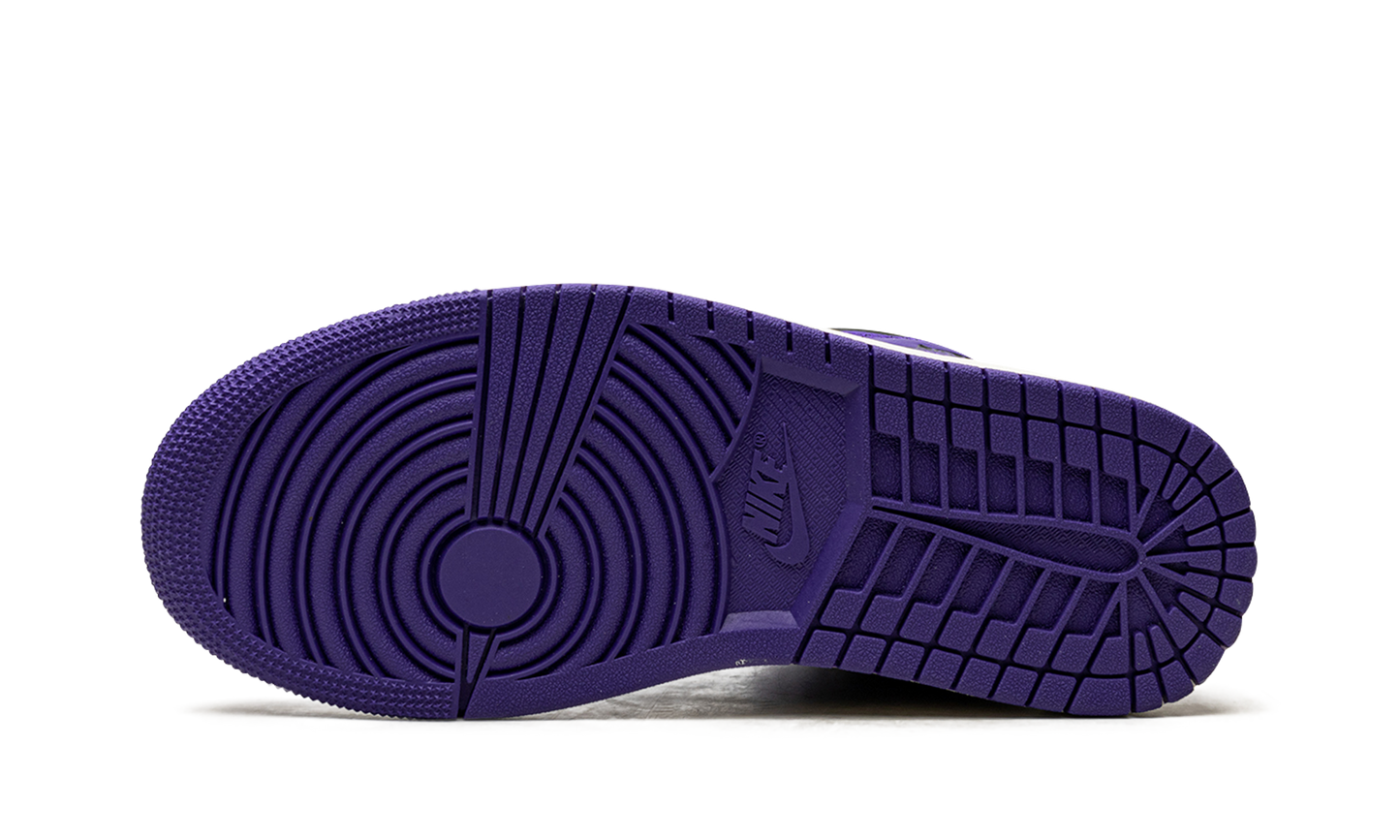 JORDAN 1 MID WMNS Black/Purple BQ6472 051