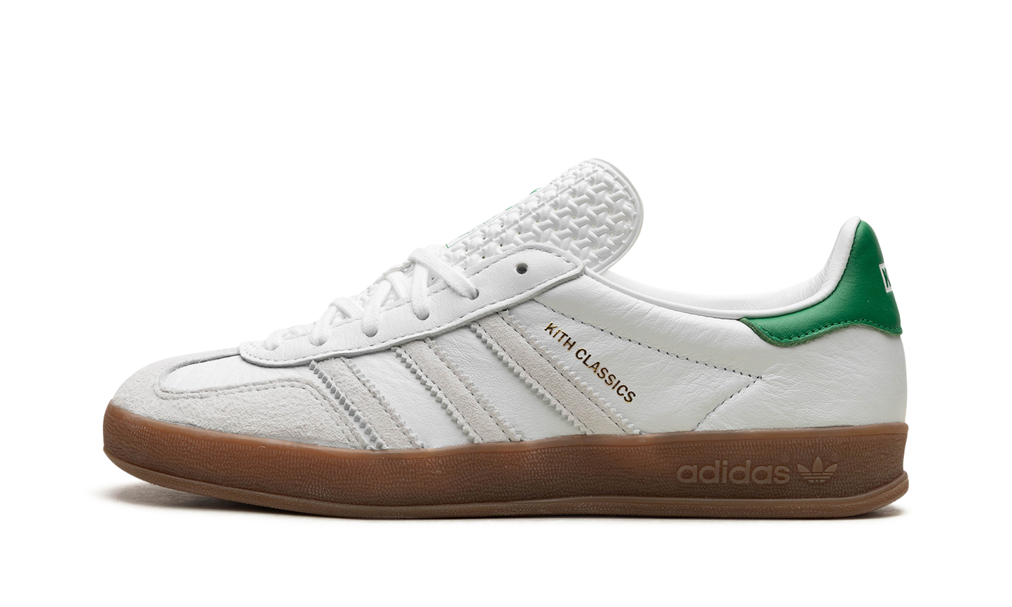 Adidas Gazelle Indoor "Kith- White / Green" IH2515
