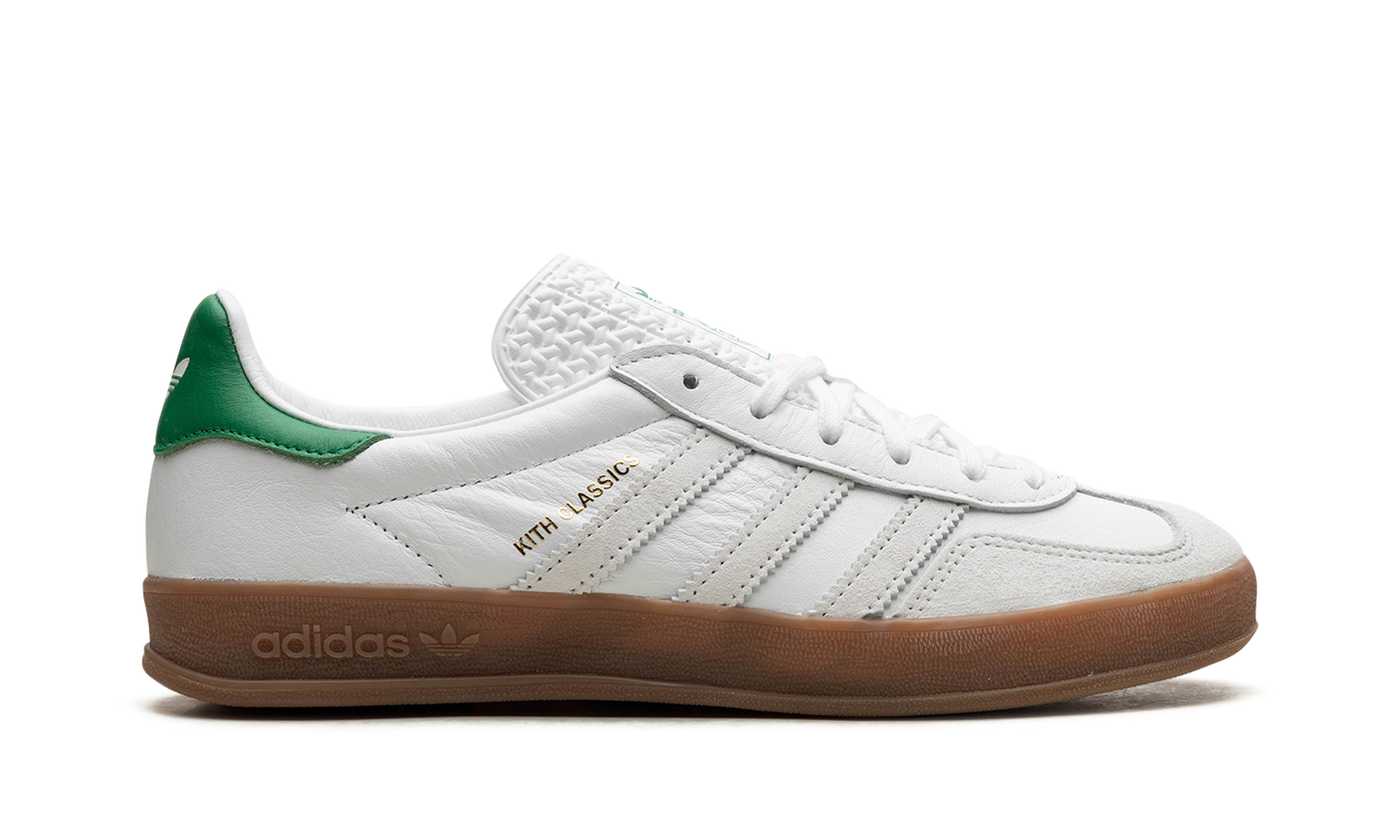 Adidas Gazelle Indoor "Kith- White / Green" IH2515