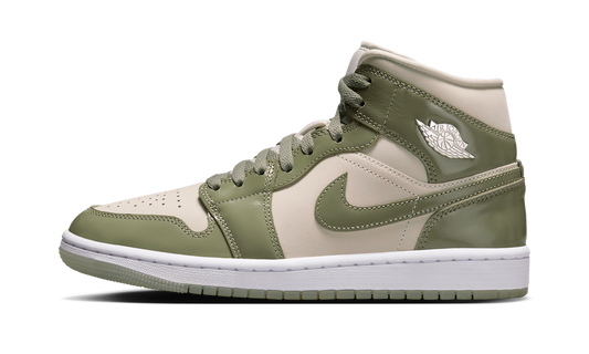 Jordan 1 Mid SE WMNS Sea Glass Oil Green HF4079 003