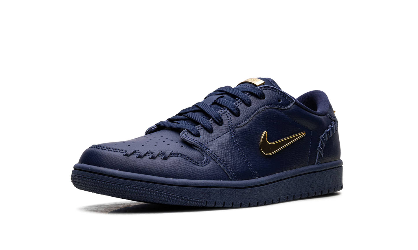 Jordan 1 Low WMNS Method of Make Midnight Navy Metallic Gold FN5032 400