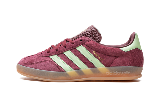 Adidas Gazelle Indoor "Shadow Red Semi Spark Green" IH7487