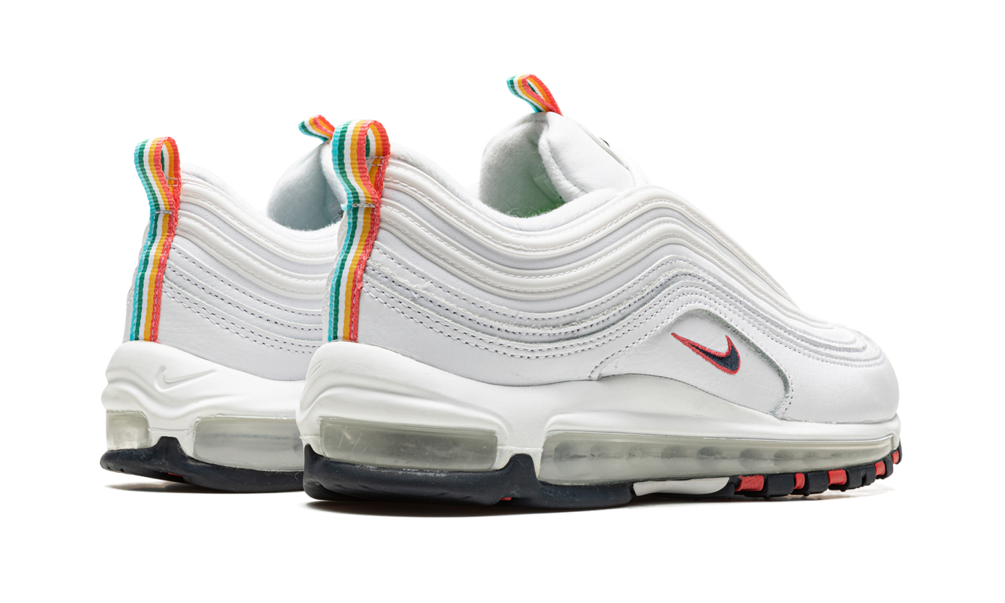 Nike AIR MAX 97 MNS WMNS "White / Multicolor" DH1592 100