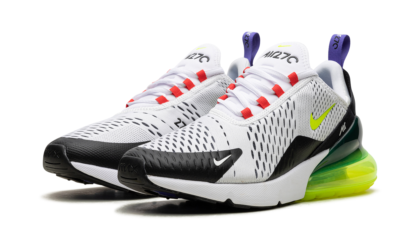 Nike AIR MAX 270 WMNS "White Volt Siren Red" AH6789 116