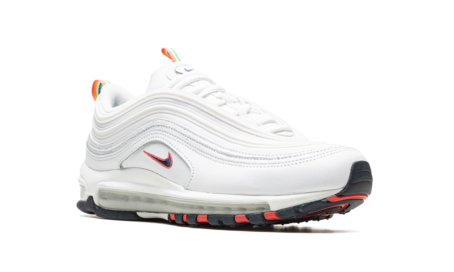 Nike AIR MAX 97 MNS WMNS "White / Multicolor" DH1592 100