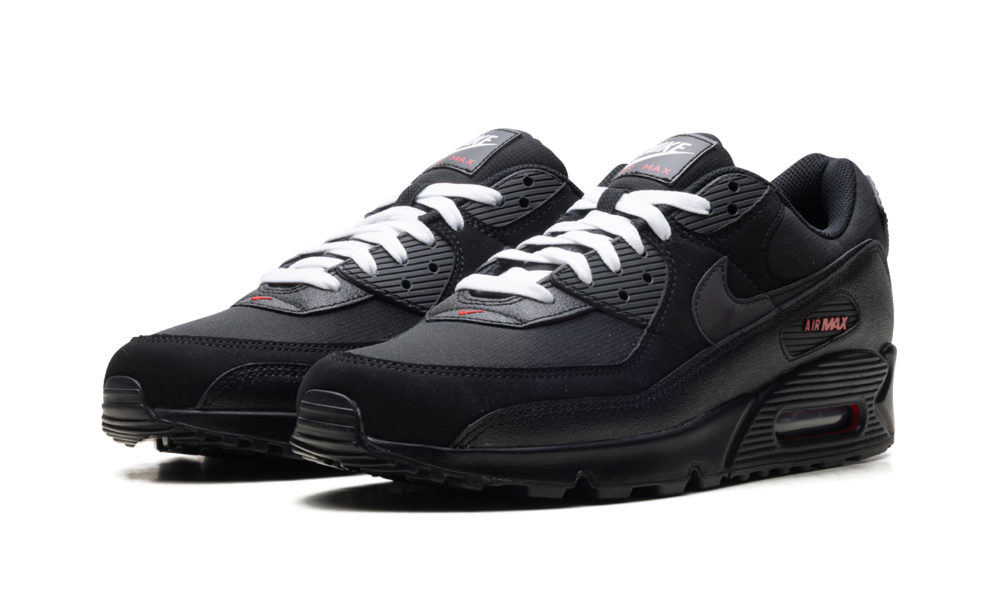 Nike Air Max 90 "Black Sport Red" DC9388 002