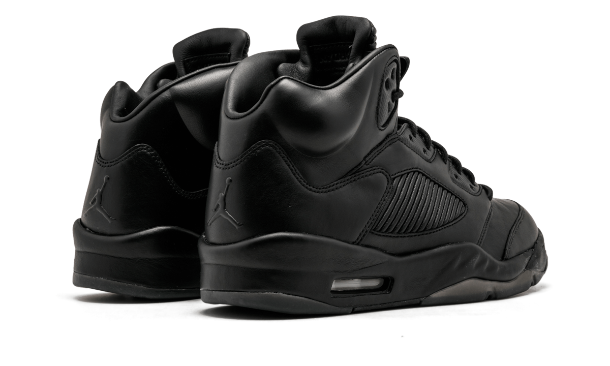 Air Jordan 5 Retro Prem Black 881432 010