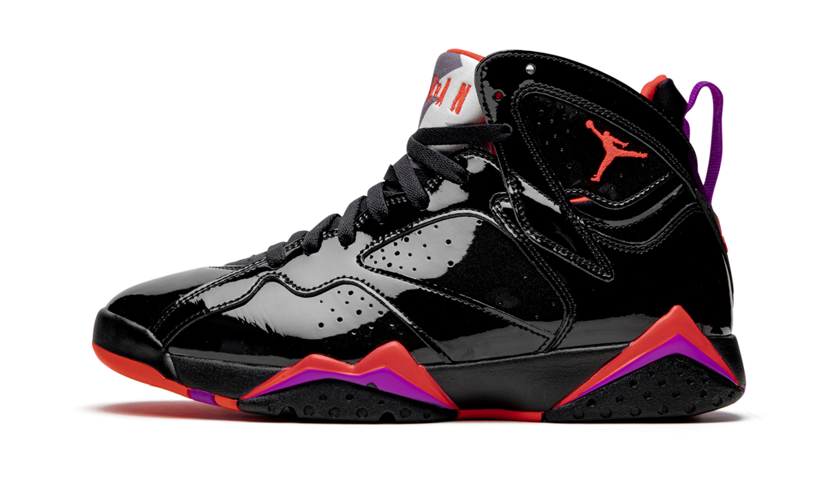 AIR JORDAN 7 WMNS Black Patent Leather 313358 006