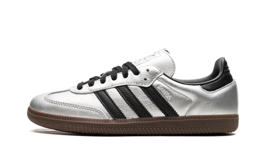 Adidas Samba OG WMNS "Silver Metallic Black Gum" JI4218