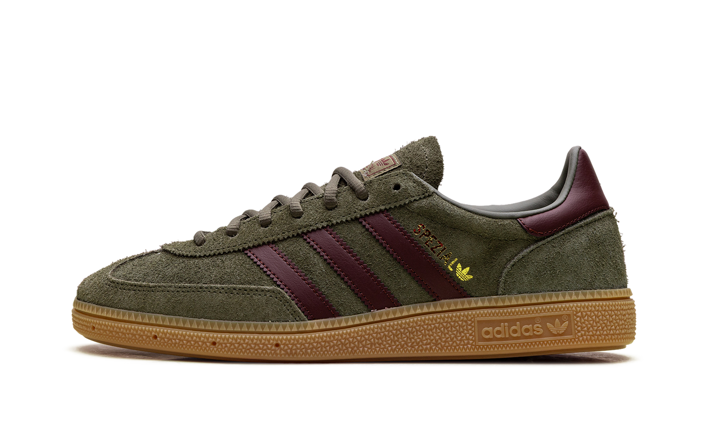 Adidas Handball Spezial "Focus Olive Fox Brown Gum" JQ8297